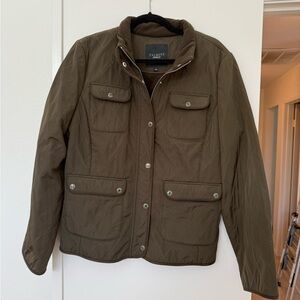 Talbots Olive Utility Jacket
